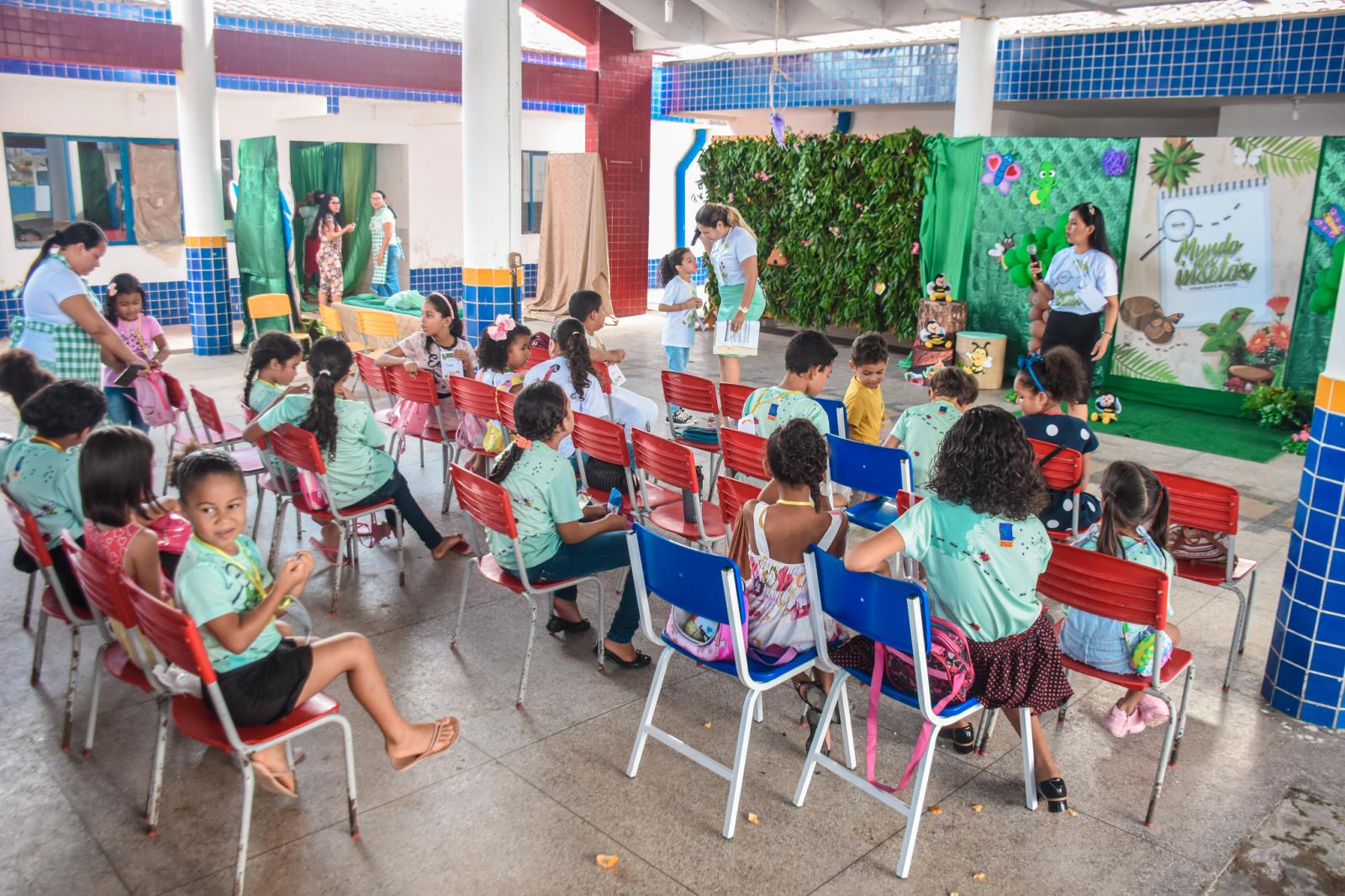 A Escola Cristã de Férias leva orientação e a palavra de Deus as crianças de Maracaçumé