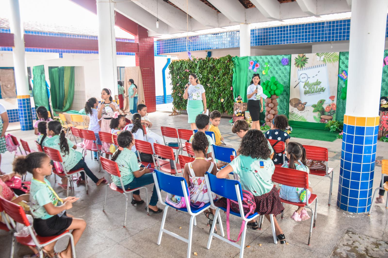 A Escola Cristã de Férias leva orientação e a palavra de Deus as crianças de Maracaçumé