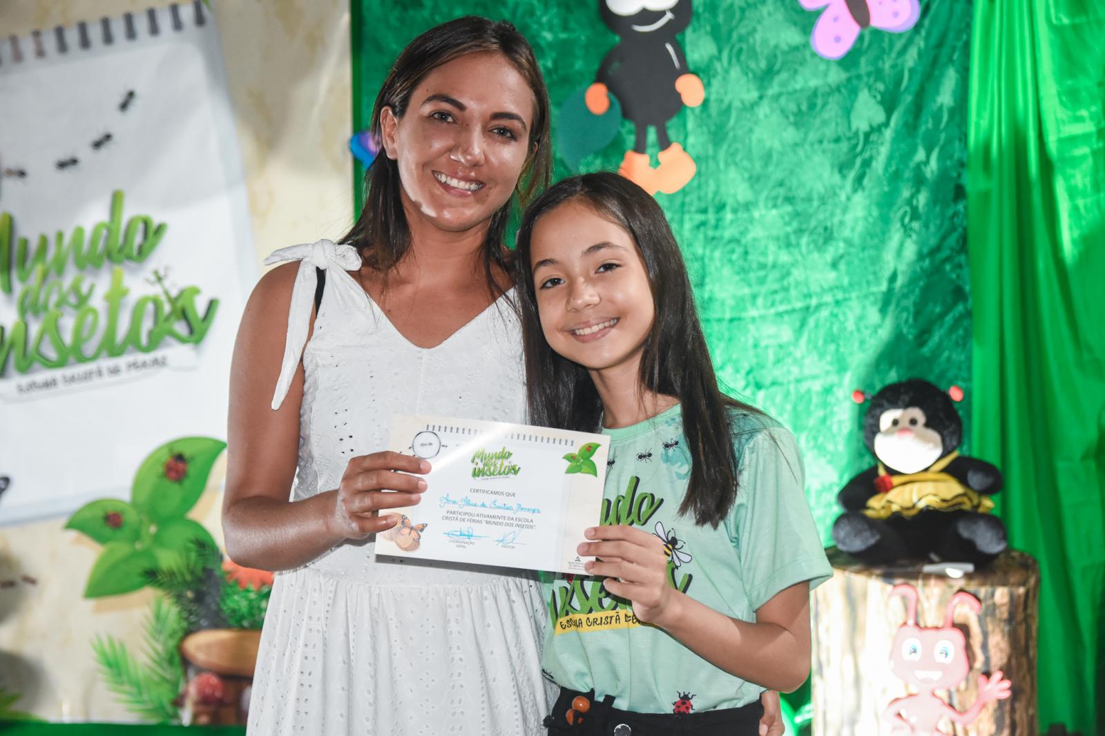 A Escola Cristã de Férias leva orientação e a palavra de Deus as crianças de Maracaçumé