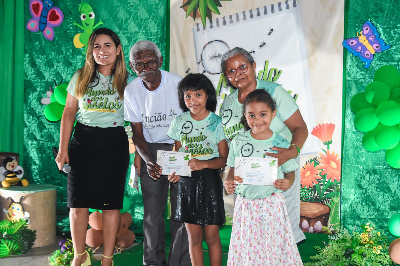 A Escola Cristã de Férias leva orientação e a palavra de Deus as crianças de Maracaçumé