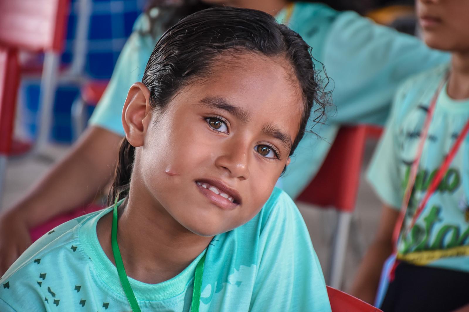 A Escola Cristã de Férias leva orientação e a palavra de Deus as crianças de Maracaçumé