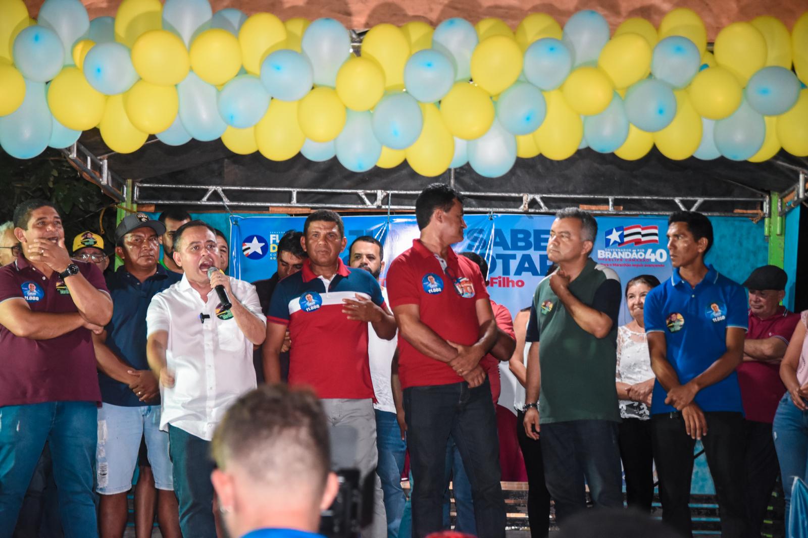 Antonio Filho mostra força política em evento de apoio aos candidatos Cleber Verde e Catulé Júnior