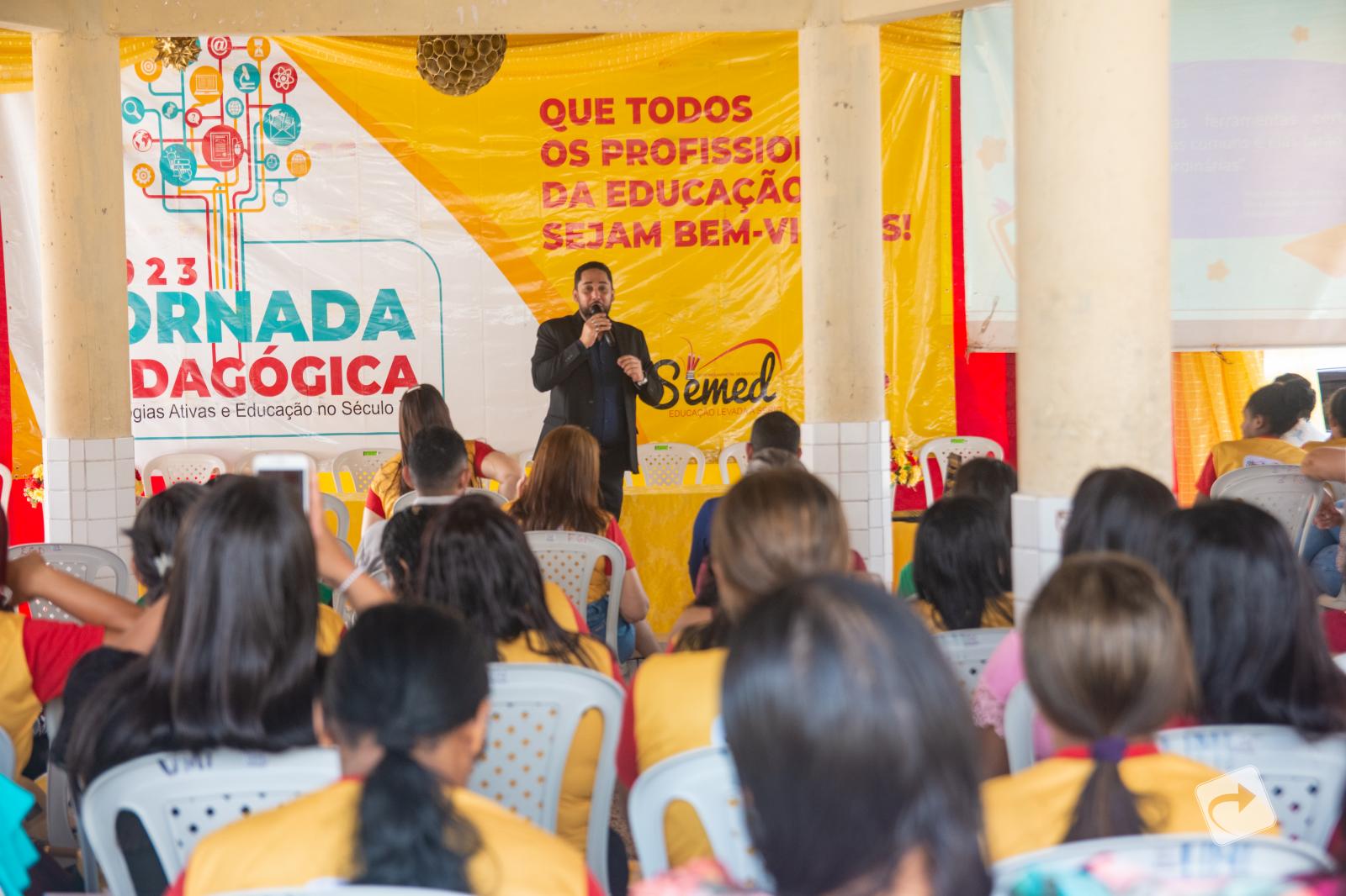 Jornada Pedagógica 2023 de Junco do Maranhão debate sobre metodologias ativas