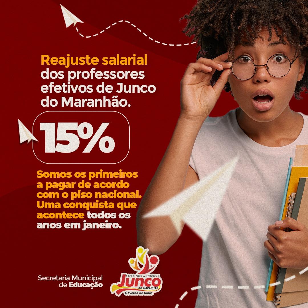 Antônio Filho confirmou 15% de reajuste salarial aos professores efetivos